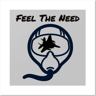 Fighter Pilot - Feel The Need T-Shirt Posters and Art